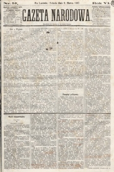 Gazeta Narodowa. 1867, nr 57