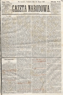 Gazeta Narodowa. 1867, nr 58