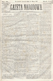 Gazeta Narodowa. 1867, nr 61