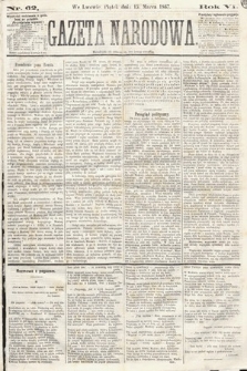 Gazeta Narodowa. 1867, nr 62