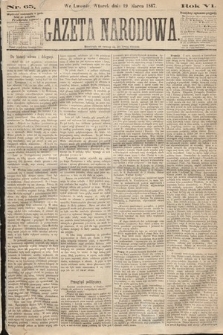 Gazeta Narodowa. 1867, nr 65