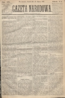 Gazeta Narodowa. 1867, nr 68