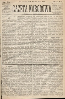 Gazeta Narodowa. 1867, nr 71