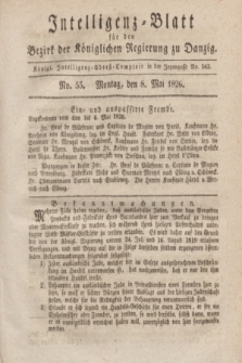 Intelligenz-Blatt für den Bezirk der Königlichen Regierung zu Danzig. 1826, No. 55 (8 Mai)