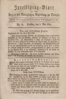 Intelligenz-Blatt für den Bezirk der Königlichen Regierung zu Danzig. 1826, No. 56 (9 Mai) + dod.