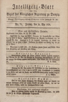 Intelligenz-Blatt für den Bezirk der Königlichen Regierung zu Danzig. 1826, No. 70 (26 Mai)
