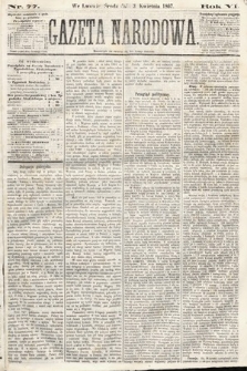 Gazeta Narodowa. 1867, nr 77