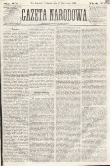 Gazeta Narodowa. 1867, nr 80