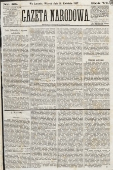 Gazeta Narodowa. 1867, nr 88