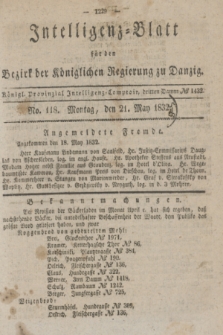 Intelligenz-Blatt für den Bezirk der Königlichen Regierung zu Danzig. 1832, No. 118 (21. Marz) + dod.