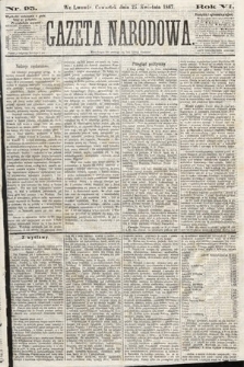 Gazeta Narodowa. 1867, nr 95