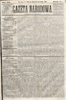 Gazeta Narodowa. 1867, nr 99