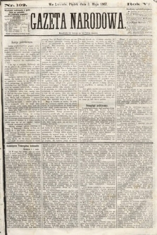 Gazeta Narodowa. 1867, nr 102