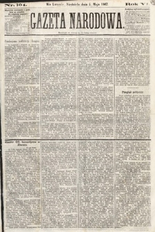 Gazeta Narodowa. 1867, nr 104