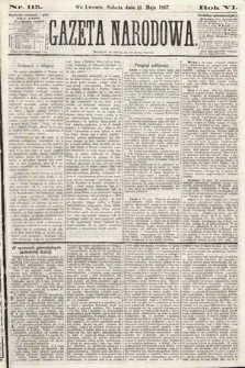Gazeta Narodowa. 1867, nr 115