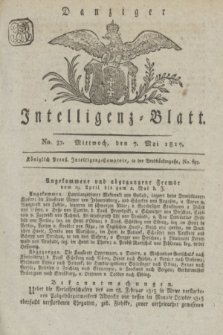 Intelligenz-Blatt für den Bezirk der Königlichen Regierung zu Danzig. 1817, No. 37 (7 Mai) + dod.