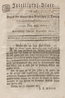 Intelligenz-Blatt für den Bezirk der Königlichen Regierung zu Danzig. 1817, No. 104 (27 December) + dod.