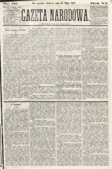 Gazeta Narodowa. 1867, nr 121