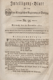 Intelligenz-Blatt für den Bezirk der Königlichen Regierung zu Danzig. 1821, No. 95 (28 November) + dod.
