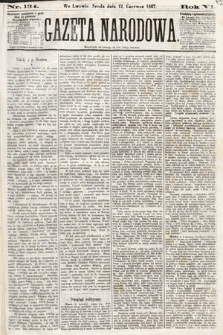 Gazeta Narodowa. 1867, nr 134