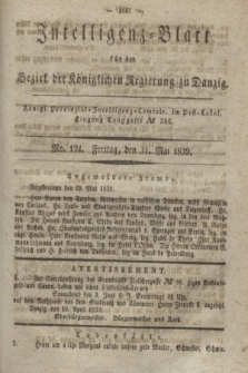 Intelligenz-Blatt für den Bezirk der Königlichen Regierung zu Danzig. 1839, No. 124 (31 Mai)