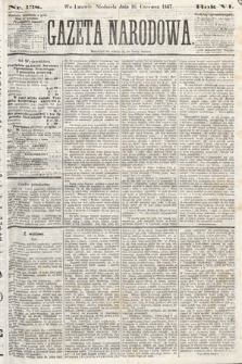 Gazeta Narodowa. 1867, nr 138