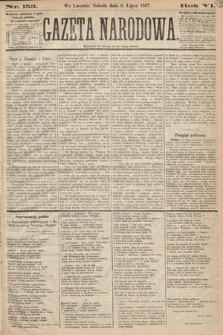 Gazeta Narodowa. 1867, nr 153