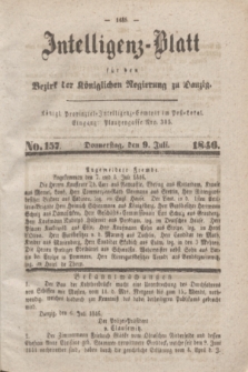 Intelligenz-Blatt für den Bezirk der Königlichen Regierung zu Danzig. 1846, No. 157 (9 Juli) + dod.