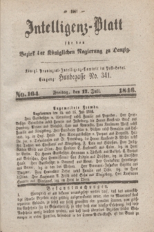 Intelligenz-Blatt für den Bezirk der Königlichen Regierung zu Danzig. 1846, No. 164 (17 Juli)