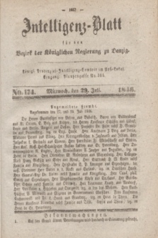 Intelligenz-Blatt für den Bezirk der Königlichen Regierung zu Danzig. 1846, No. 174 (29 Juli) + dod.