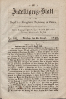 Intelligenz-Blatt für den Bezirk der Königlichen Regierung zu Danzig. 1846, No. 197 (25 August)