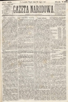 Gazeta Narodowa. 1867, nr 170