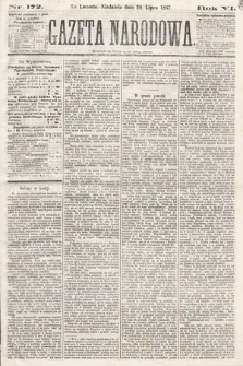 Gazeta Narodowa. 1867, nr 172