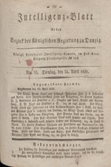 Intelligenz-Blatt für den Bezirk der Königlichen Regierung zu Danzig. 1838, No. 95 (24 April)