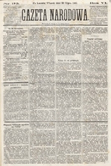 Gazeta Narodowa. 1867, nr 173