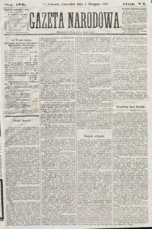 Gazeta Narodowa. 1867, nr 175