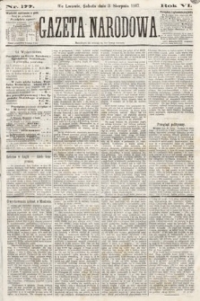Gazeta Narodowa. 1867, nr 177