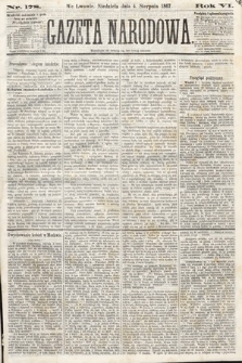 Gazeta Narodowa. 1867, nr 178