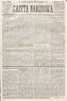 Gazeta Narodowa. 1867, nr 181