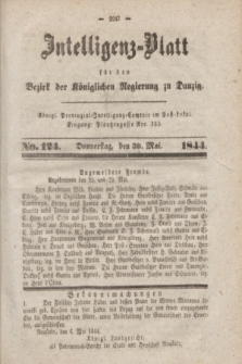 Intelligenz-Blatt für den Bezirk der Königlichen Regierung zu Danzig. 1844, No. 124 (30 Mai) + dod.