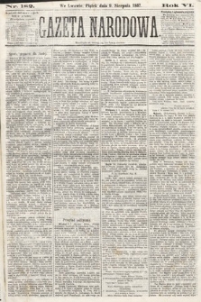 Gazeta Narodowa. 1867, nr 182