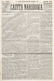 Gazeta Narodowa. 1867, nr 183