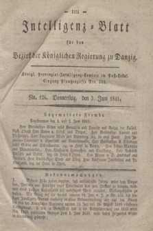 Intelligenz-Blatt für den Bezirk der Königlichen Regierung zu Danzig. 1841, No. 126 (3 Juni)