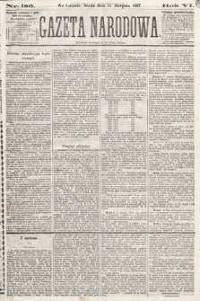 Gazeta Narodowa. 1867, nr 186