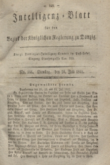 Intelligenz-Blatt für den Bezirk der Königlichen Regierung zu Danzig. 1841, No. 166 (20 Juli) + dod.