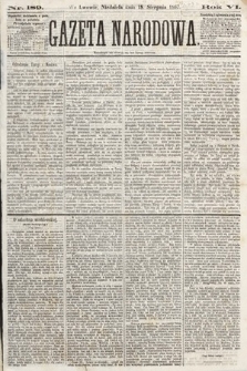 Gazeta Narodowa. 1867, nr 189