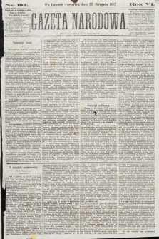 Gazeta Narodowa. 1867, nr 192