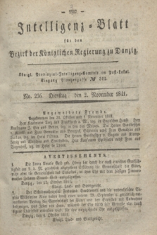 Intelligenz-Blatt für den Bezirk der Königlichen Regierung zu Danzig. 1841, No. 257 (2 November)