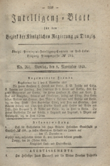 Intelligenz-Blatt für den Bezirk der Königlichen Regierung zu Danzig. 1841, No. 261 (8 November)