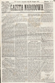 Gazeta Narodowa. 1867, nr 198